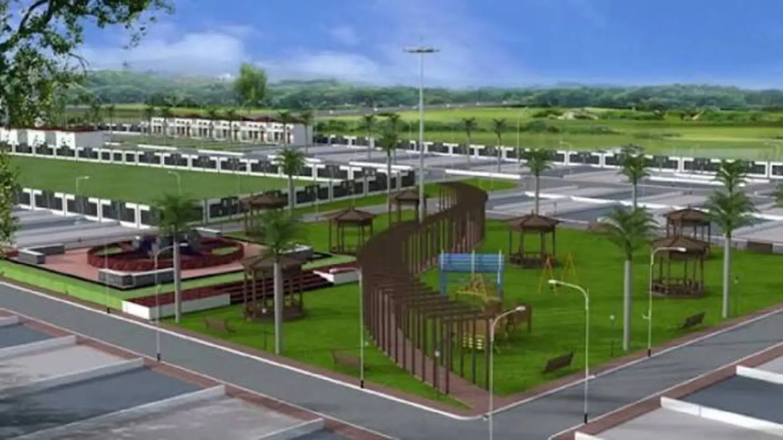 Godrej Plots Malur central park amenity