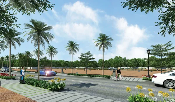Godrej Plots Malur Tree Lined Street