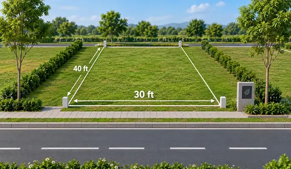 Featured image of Godrej Plots Malur 30x40 Plot Plan
