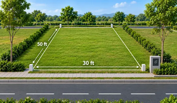 Featured image of Godrej Plots Malur 30x50 Plot Plan
