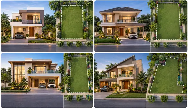 Godrej Plots Malur plot plan layout showing plot sizes and dimensions